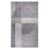 Šedý pratelný koberec 50x80 cm – Vitaus