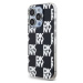 Zadní kryt KNY PC/TPU Checkered Pattern pro Apple iPhone 14 Pro, černá