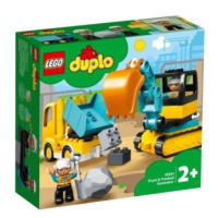 LEGO DUPLO 10931 Town Náklaďák a pásový bagr