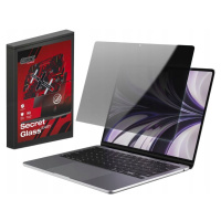 Sklo s privátním filtrem pro MacBook Air 13 2022, Grizz, silné, tónované