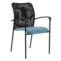 Ergonomická jednací židle OfficePro Triton Black SL Barva: modrá