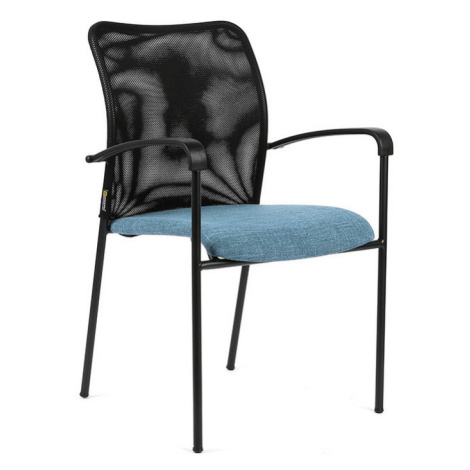 Ergonomická jednací židle OfficePro Triton Black SL Barva: modrá OFFICE PRO