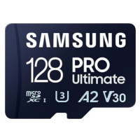 Samsung MicroSDXC 128GB PRO Ultimate + SD adaptér