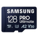 Samsung MicroSDXC 128GB PRO Ultimate + SD adaptér