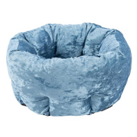 Scruffs Velvet Donut fekhely modré - 45 cm