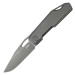 KUBEY Verijero Darkwashed Sanvik 14C28N Čepel Darkblast Ti Linerlock KU340E
