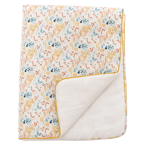 Moulin Roty Giraffe baby quilt Sous mon baobab