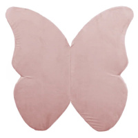 Misioo Dětská variabilní podložka na hraní motýl růžová 125 cm