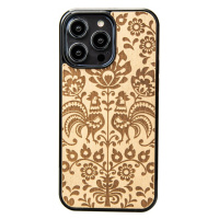 Pouzdro Bewood pro iPhone 15 Pro Max Polský Folk Aniegre