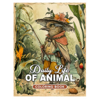 Daily Life Of Animal, antistresové omalovánky, Max Brenner