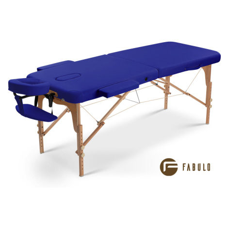 Fabulo, USA Dřevěný masážní stůl Fabulo UNO Set (186x71cm, 9 barev) Barva: modrá