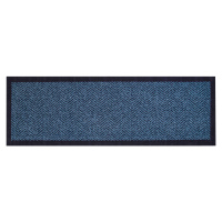 GRUND Rohožka do domácnosti HERRINGBONE modrá Rozměr: 60x180 cm