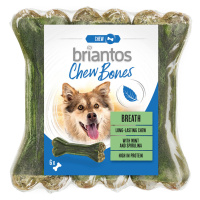Briantos Chew Bones - 15 % sleva - Breath (s mátou a spirulinou) 6 x 12 cm (330 g)