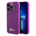 Kryt Guess GUHCP14XPMSDGSF iPhone 14 Pro Max 6.7" fuschia hardcase Disco Metal Script (GUHCP14XP