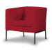 Dekoria Potah na křeslo IKEA Klappsta, tmavě červená , křeslo Klappsta, Etna, 705-60