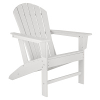 tectake 404505 zahradní židle - bílá/bílá - bílá/bílá