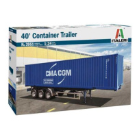 Model Kit truck 3951 - 40 'Container Trailer (1:24)