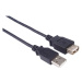 PremiumCord kupaa5 USB 2.0 prodlužovací, A-A, 5m Černá