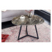 LuxD Keramický konferenční stolek Paquita 70 cm taupe mramor