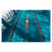 Fotografie View from above of woman swimming, Oleg Breslavtsev, 40 × 26.7 cm