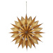 Světelná dekorace s vánočním motivem ve zlaté barvě Flinga – Star Trading
