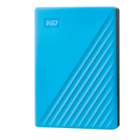 WD My Passport Portable 4TB, Externí HDD, USB 3.0, modrá