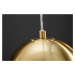 LuxD 21325 Designová závěsná lampa Giovani 3 zlatá závěsné svítidlo