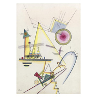 Obrazová reprodukce Ame delicate Peinture (1925), Wassily Kandinsky, 26.7 × 40 cm