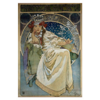 Obrazová reprodukce Princess Hyacinthe, Mucha, Alphonse Marie, 26.7x40 cm