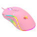 Havit Herní myš Havit MS1026 RGB 1000-6400 DPI (růžová)