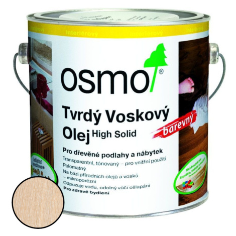 Olej tvrdý voskový Osmo 3040 bílý 2,5 l AU-MEX