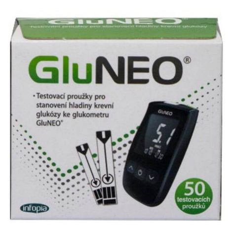Proužky Diagnostické Gluneo(pro Zp Kód 0169404) diagnostické proužky ke glukometru gluneo,bal 50