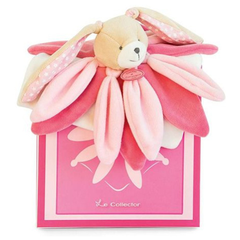 DouDou et Compagnie Paris dárková sada plyšový usínáček králíček růžový 28 cm