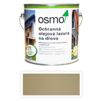 Ochranná olejová lazura OSMO 2,5l perleťově šedá 906