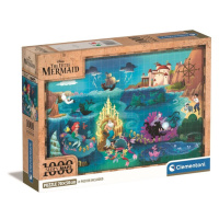 Puzzle Disney Maps - Malá mořská víla, 1000 ks