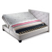 New Design Manželská postel DIVA 160 | s topperem Extra