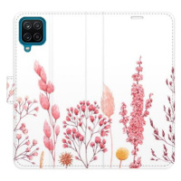 iSaprio flip pouzdro Pink Flowers 03 pro Samsung Galaxy A12