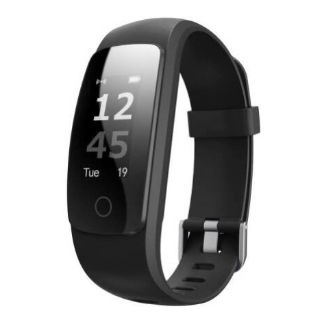 Fitness náramek Umax U-Band 107 Plus HR / 0,96" (2,4 cm) OLED displej / 65 mAh / Bluetooth 4.0 /