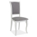 Jídelní židle MN-SC Bílá / šedá,Jídelní židle MN-SC Bílá / šedá