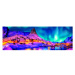 Clementoni 39747 - Puzzle Panorama 1000 Polární noc nad Lofoty