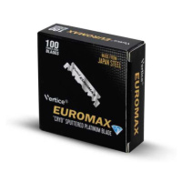 EUROMAX Single Edge Razor Platinum Blades - náhradní žiletky, poloviční čepel, 100 ks