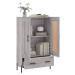 vidaXL Skříň highboard šedá sonoma 69,5 x 31 x 115 cm kompozitní dřevo