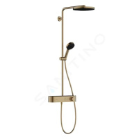 Hansgrohe 24220140 - Sprchový set s termostatem, průměr 26 cm, 3 proudy, kartáčovaný bronz