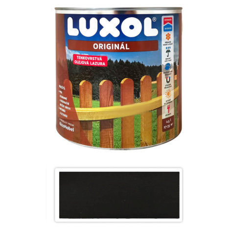 LUXOL Originál - dekorativní tenkovrstvá lazura na dřevo 2.5 l Eben