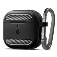 Spigen Rugged Armor, matte black - AirPods 4