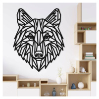 Obraz ze dřeva - Polygonální vlk