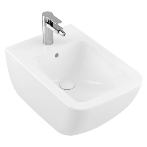 Villeroy & Boch Venticello - Závěsný bidet, s 1 otvorem pro baterii, CeramicPlus, Stone White 44