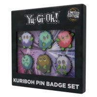 Yu-Gi-Oh Set of 6 Limited Edition Kuriboh Pin Badges - sada odznaků