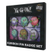 Yu-Gi-Oh Set of 6 Limited Edition Kuriboh Pin Badges - sada odznaků