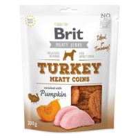 Snack BRIT Jerky Turkey Meaty Coins 200 g